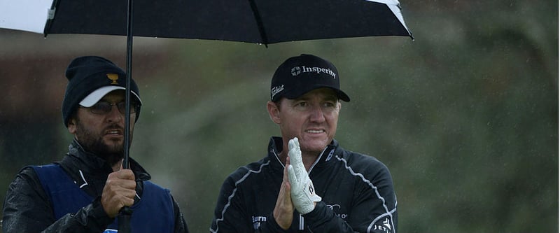 Darf noch auf den Sieg hoffen - Jimmy Walker bei der Farmers Insurance Open. (Foto: Getty)