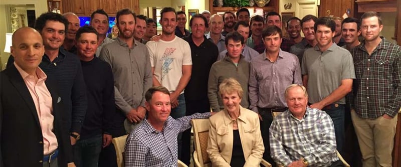 Jack Nicklaus lud die potenziellen Ryder-Cup-Starter des Team USA zum Dinner.