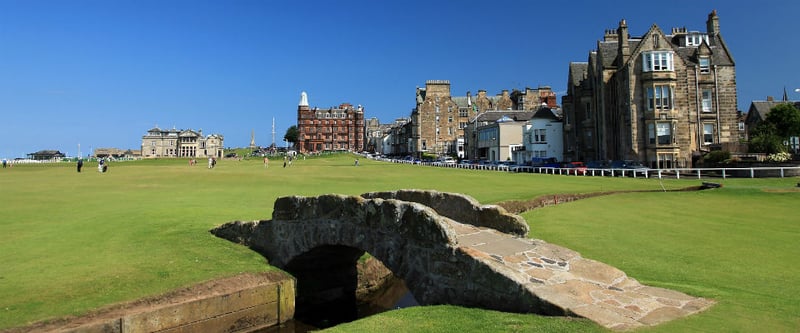 Der Old Course in St. Andrews wird 2018 zum ersten Mal Austragungsort der Senior Open Championship. (Foto: Getty)