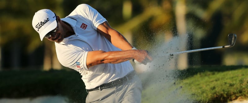 Konnte sich auf seine Nerven verlassen und auf sein Equipment sowieso: Adam Scott war bei der WGC-Cadillac Championship siegreich. (Foto: Getty)