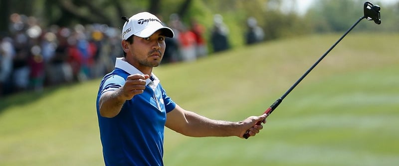 Jason Day mit seinem TaylorMade Ghost Spider Itsy Bitsy Prototype Putter. (Foto: Getty)