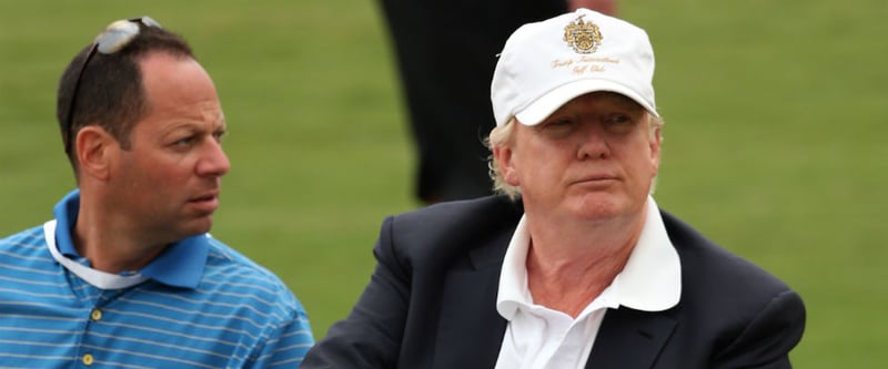 Donald Trump und seine Auftritte bei der WGC-Cadillac Championship. Nutzt der Republikaner in diesem Jahr das Event für Wahlkampfzwecke? (Foto: Getty)