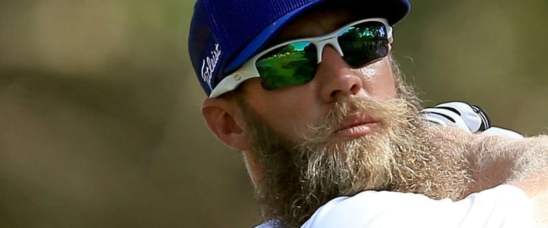 Der Kanadier Graham DeLaet trägt einen üppigen Vollbart beim Golf.