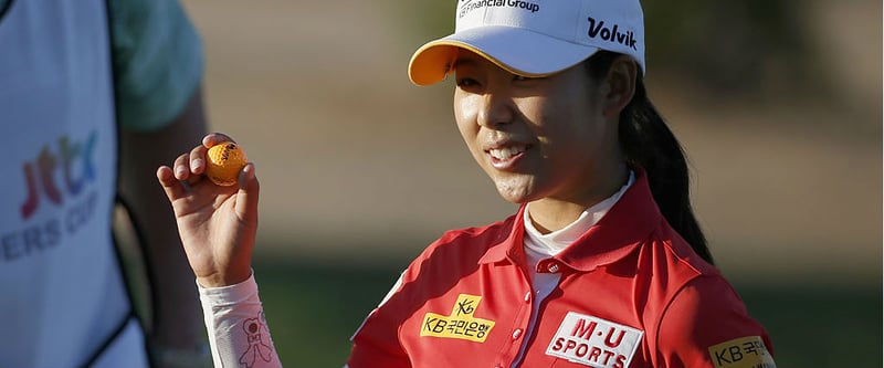 Meisterstück: Lee Mi-Hyang macht beim JTBC Founders Cup auf der Back Nine keine Fehler. (Foto: Getty)