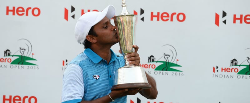 SSP Chawrasia holt sich bei der Hero Indian Open seinen dritten European-Tour-Titel. (Foto: Getty)