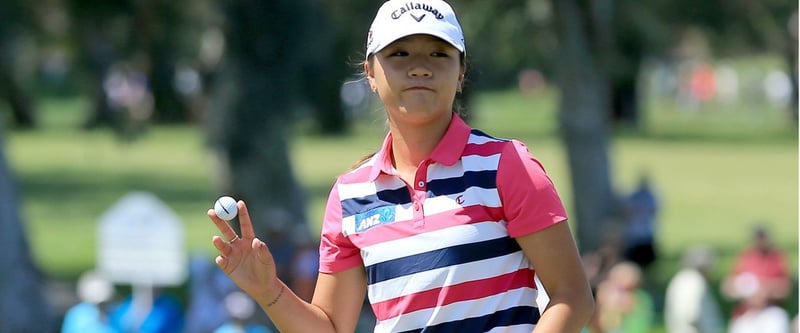 Lydia Ko ist beste Golferin der Welt, von einem Nicht-Profi wurde sie dennoch ordentlich unter Druck gesetzt. (Foto: Getty)