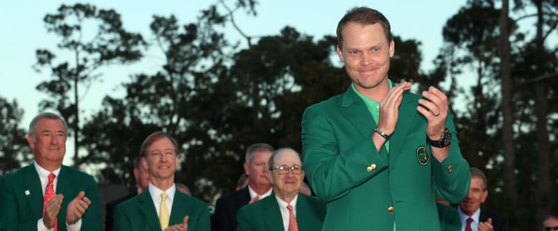 Danny Willett feiert beim Masters 2016 seinen ersten Majorsieg. (Foto: Getty)