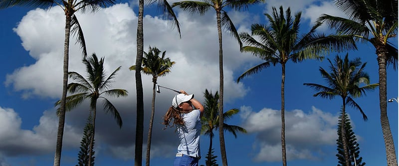 Katie Burnett aus den USA bei der Lotte Championship auf Hawaii. (Foto: Getty)