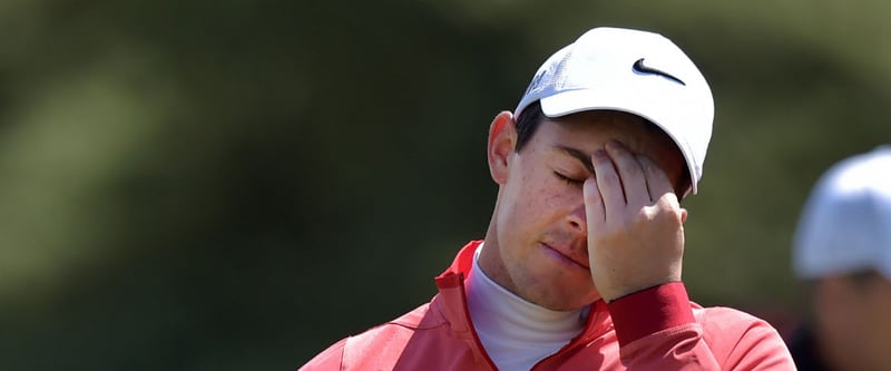 Zu viel mit dem eigenen Kopf beschäftigt? Auch Rory McIlroy kämpft manchmal mit Erwartungsdruck. (Foto: Getty)