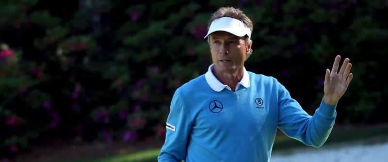 Bernhard Langer geht als geteilter Dritter ins Finale des Masters 2016. (Foto: Getty)