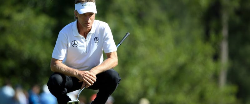 Bernhard Langer hat immer mal wieder mit den gefürchteten Yips zu kämpfen. (Foto: Getty)