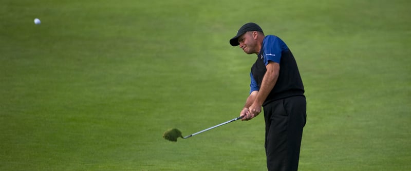 Ob 100 oder 30 Meter bis zum Grün: Rocco Mediate regelt die Distanz über die Intensität seines Schwungs. (Foto: Getty)