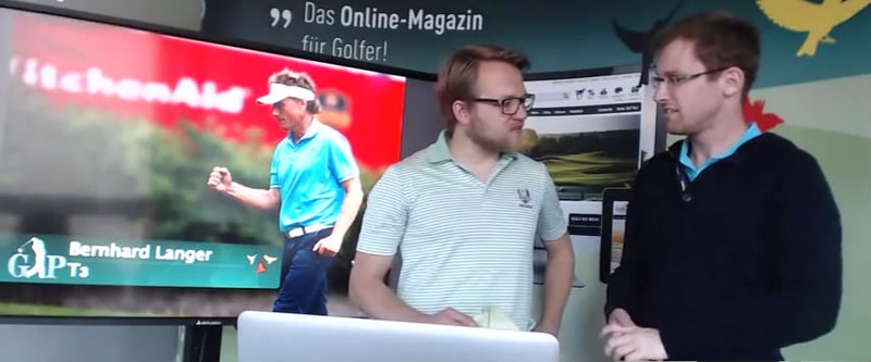 Bernhard Langers Lebenswerk wird gewürdigt. Auch von unseren Experten im Golf Post Talk. (Foto: Screenshot)