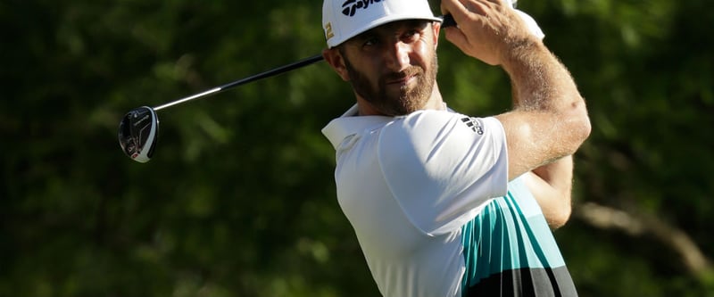 Dustin Johnson in Lauerstellung bei der FedEx St. Jude Classic. (Foto: Getty)