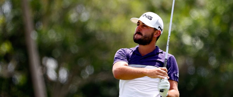 Bei der Rust-Oleum Championship in Ivanhoe begeisterte Stephan Jäger das Publikum mit einem ganz besonderen Eagle. (Foto: Getty)