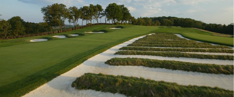 Der Kurs des Oakmont Country Club bringt selbst die besten Spieler regelmäßig zur Verzweiflung - und genau deshalb ist er bei den Ausrichtern der US Open so beliebt. (Foto: Getty)