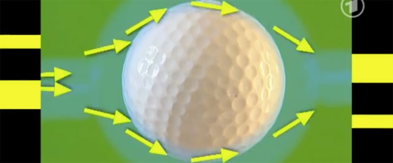 Warum hat ein Golfball Dimples? 