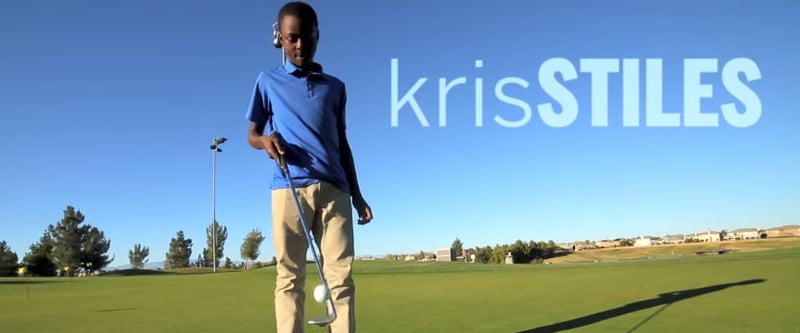 Kris Stiles ist ein jungesn Golftalent. Golf könnte sein ganzes Leben verändern. (Foto: Youtube)