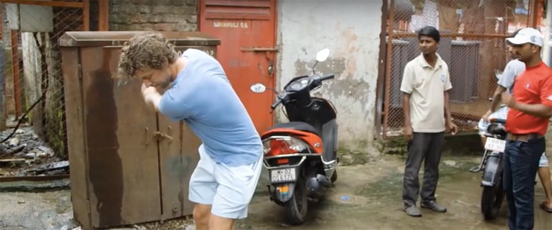 Adventures in Golf Video Slum Golf Mumbai