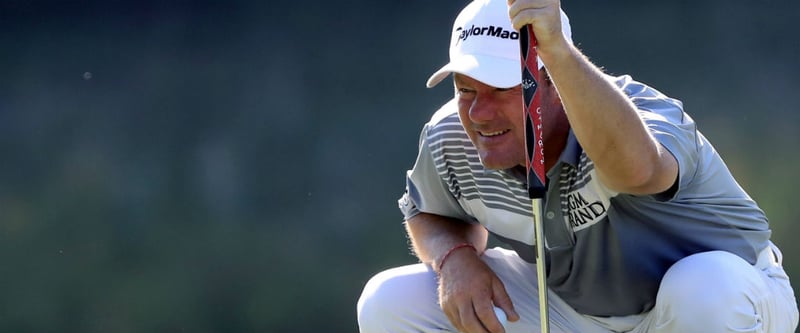 Volle Konzentration und ein Monster-Putt: Alex Cejka sorgte mit seiner Runde am Moving Day der Canadian Open für positive Schlagzeilen. (Foto: Getty)