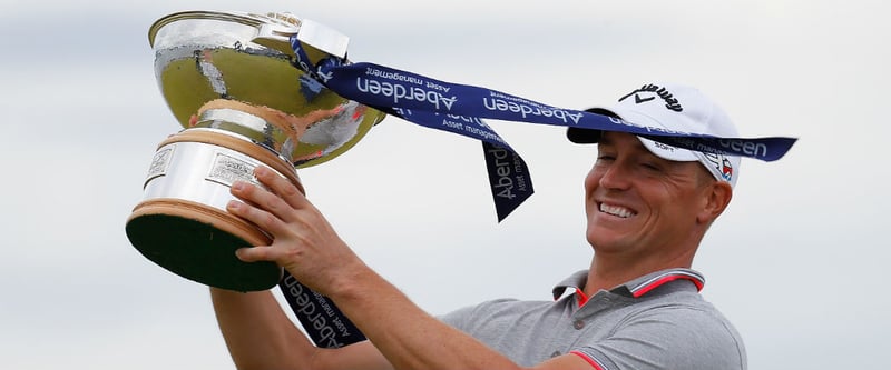 Stolzer Sieger der Scottish Open: Alexander Noren aus Schweden. (Foto: Getty)