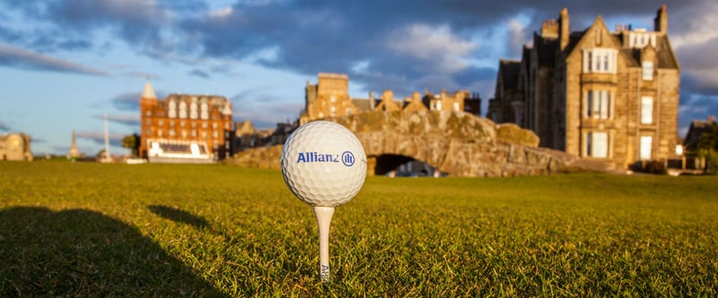 Eine starke Kooperation: Allianz unterstützt den Golfsport auch in Zusammenarbeit mit dem Golf Club St. Andrews. (Foto: Allianz)