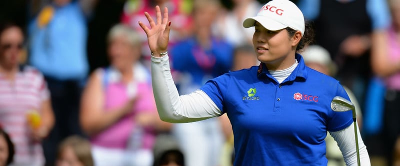 Ariya Jutanugarn schnappt sich die Führung bei der Women's British Open. (Foto: Getty)