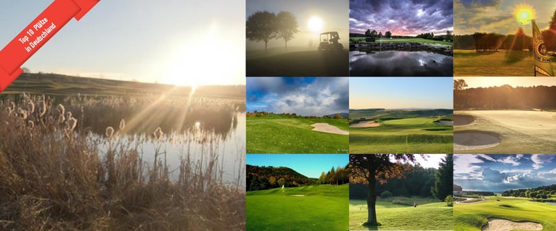 Deutschlands Top-10-Golfplätze, bewertet von Golf Post Lesern. (Bild: Golf Post)