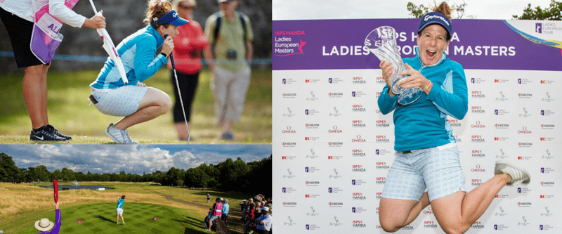 Im vergangenen Jahr fand das Ladies European Masters in England statt. Hier zu sehen: Siegerin Beth Allen aus den Vereinigten Staaten. (Fotos: Ladies European Tour)