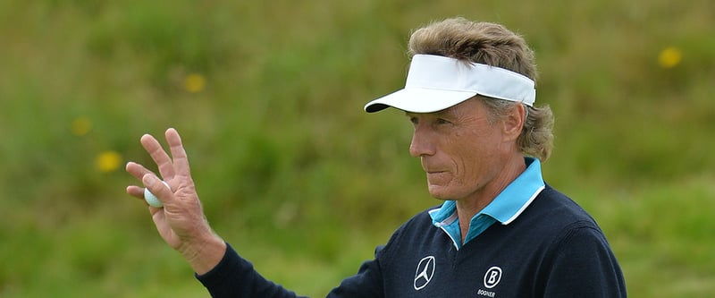 Bernhard Langer bei der Senior Open Championship 2016