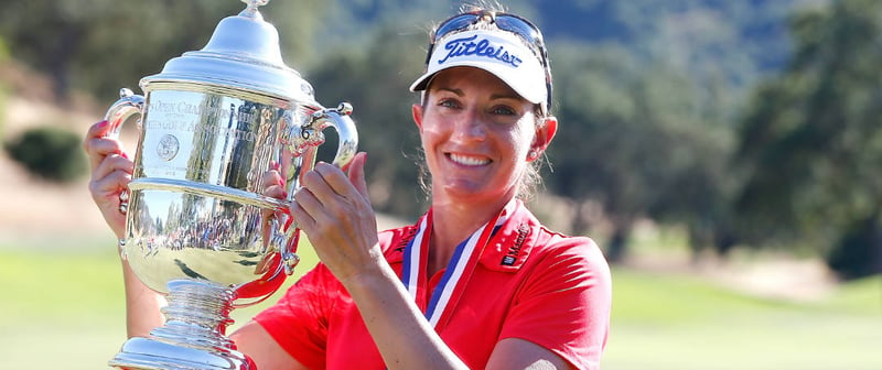 Brittany Lang holt sich bei der US Women's Open ihren ersten Majorsieg. (Foto: Getty)