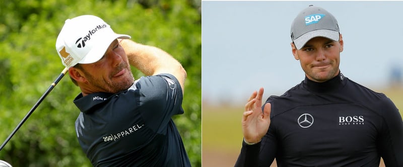 Alex Cejka (links) und Martin Kaymer vertreten Deutschland bei den Olympischen Spielen Im Golf. (Foto: Getty)