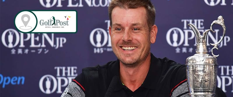 Henrik Stenson gibt einen Einblick in seine Gefühlslage nach dem Sieg bei der British Open 2016.