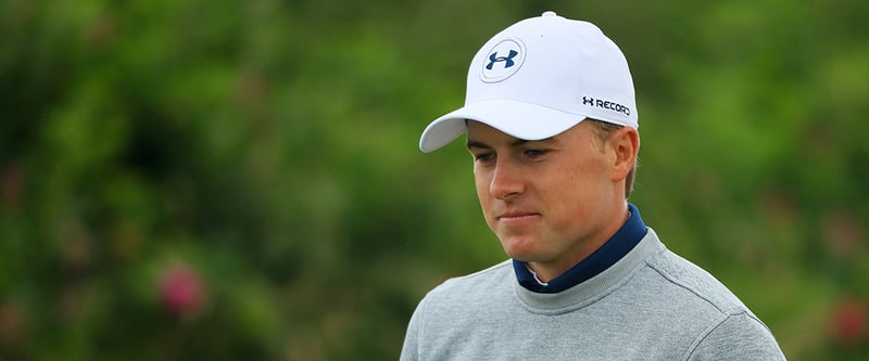 Jordan Spieth British Open Championship Moving Day