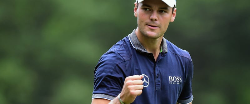 Gibt es bald wieder Grund zum Jubeln? Martin Kaymer hat im Vorfeld alles unternommen, um bei der British Open in Schottland erfolgreich zu sein. (Foto: Getty)