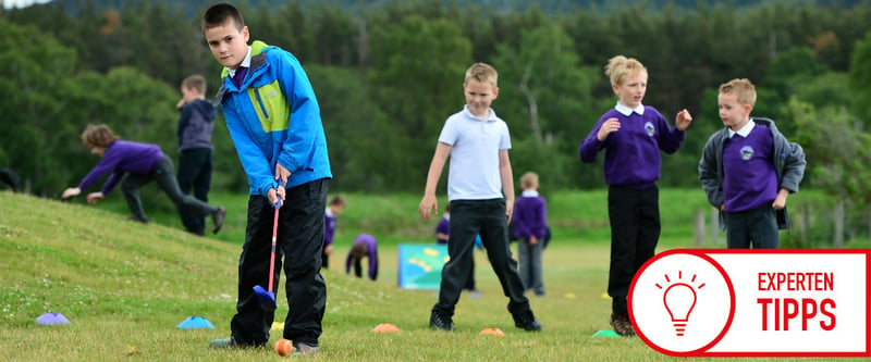 Das Projekt Abschlag Schule soll Kinder an den Golfsport heranführen. (Foto: Getty)