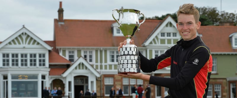 Falko Hanisch gewinnt im Alter von 16 Jahren die 90. Auflage der Boys Amateur Championship in Muirfield. (Foto: The R&A)