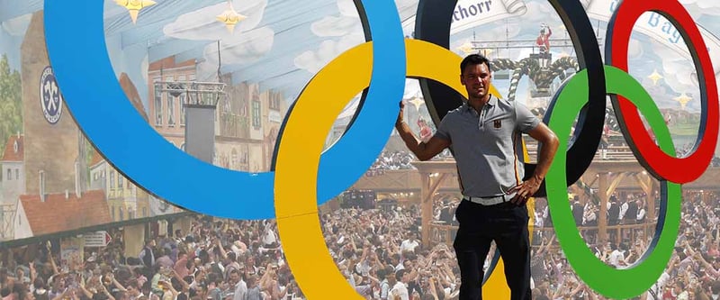 Die Ringe stehen ihm gut: Martin Kaymer zeigt sich von der Atmosphäre in Rio absolut begeistert. (Foto: Getty)