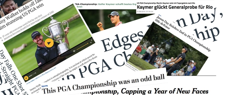 Medienecho Presseschau PGA Championship 2016 Jimmy Walker