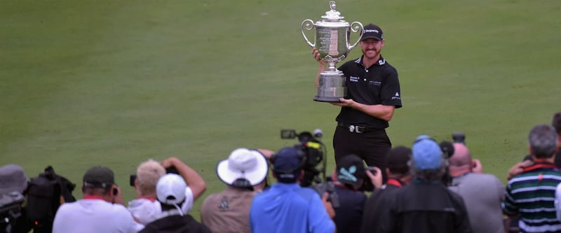 Jimmy Walker war bei der 98. PGA Championship im Baltusrol GC fällig. Er holte sich in einem spannenden Finale den Sieg und sein erstes Major. (Foto: Getty)