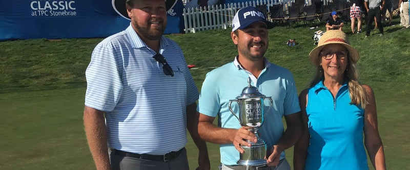 Stephan Jäger bricht auf dem Weg zum Sieg bei der Ellie Mae Classic in jeder Runde Rekorde.