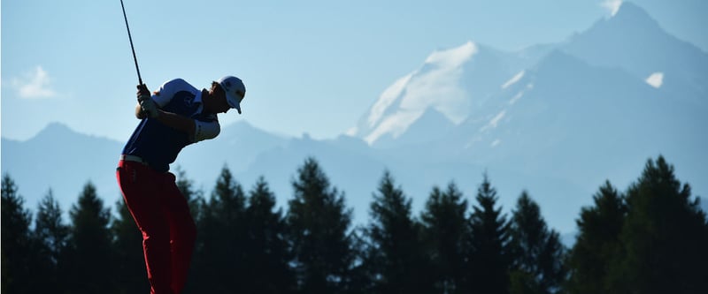 Marcel Siem ist mit der atemberaubenden Aussicht beim omega European Masters bereits vertraut. (Fto: Getty)