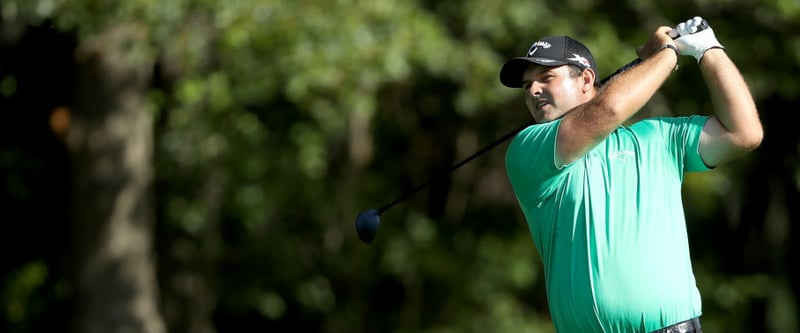 Patrick Reed teilt sich nach Tag 1 die Führung mit Martin Laird bei The Barclays. (Foto: Getty)