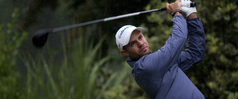 Die Regenjacke ist in Irland unverzichtbar: Bernd Ritthammer nutze die Morgenstunden für ein starkes Ergebnis. (Foto: Getty)