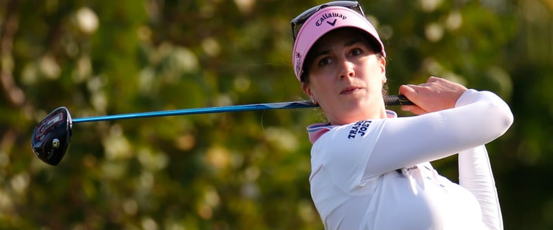 Sandra Gal kann am zweiten Tag des Ladies European Masters eine ganz starke 68er Runde spielen und macht damit viele Plätze gut. (Foto: Getty)