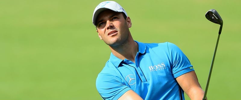 Konnte seinen Blick nach oben richten: Martin Kaymer startete bei der Italian Open trotz Unterbrechung stark. (Foto: Getty)