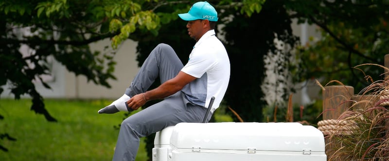 Die letzten Vorbereitungen laufen. Tiger Woods ist endlich wieder fit und hat sein Comeback bekanntgegeben. (Foto: Getty)