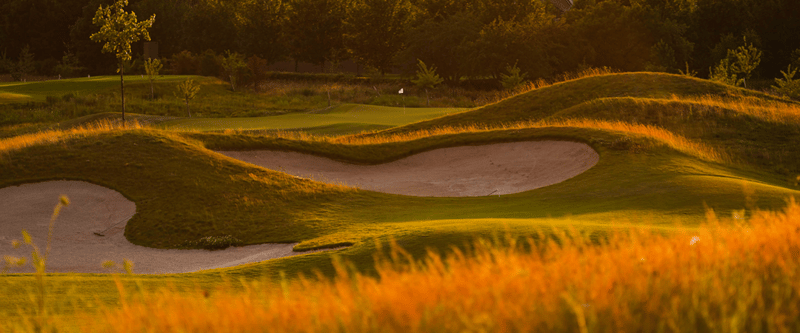 Der Links Course des Kölner Golfclubs im goldenen Herbst (Foto: Kölner Golfclub)