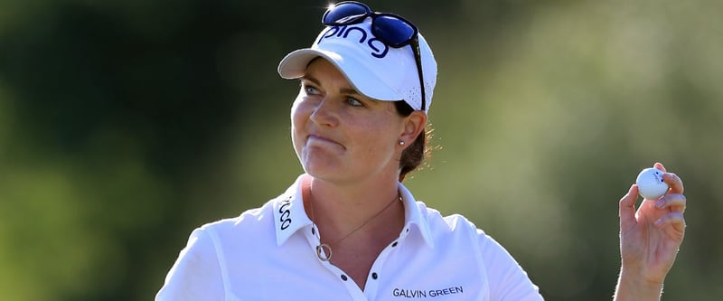 Caroline Masson steigt durch ihren ersten LPGA-Tour-Sieg in den Ranglisten auf. (Foto: Getty)