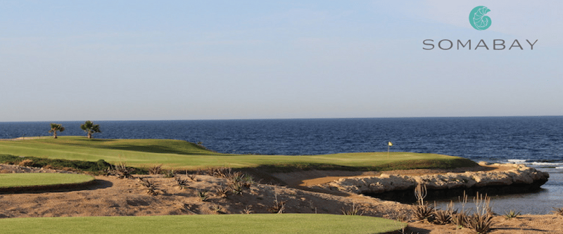 Signature Hole aus der Feder von Gary Player in Anlehnung an Pebble Beach - was ein Erlebnis! (Foto: Golf Post)